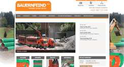 Desktop Screenshot of bauernfeind.cz